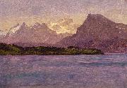 Albert Bierstadt Alaskan Coastal Range oil on canvas